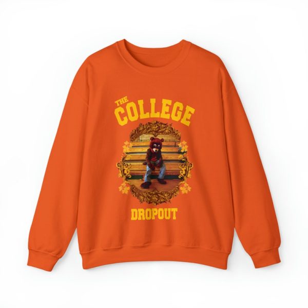 The College Dropout Bear Unisex Heavy Blend Crewneck Sweatshirt - Old Kanye West Inspired - Image 5