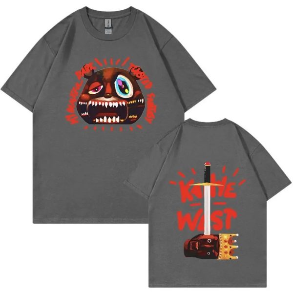 Kanye West Graduation graphic tee oversized hip hop