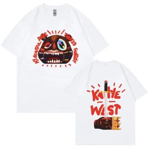 Kanye West Graduation graphic tee oversized hip hop