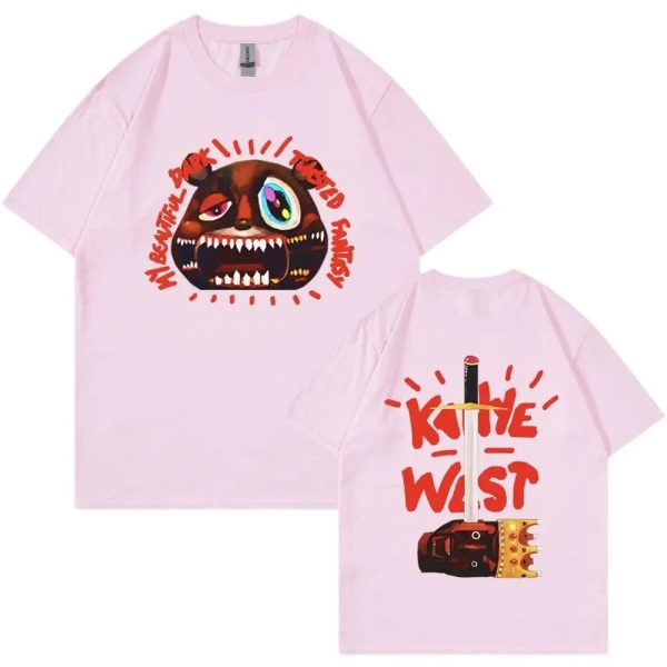 Kanye West Graduation graphic tee oversized hip hop