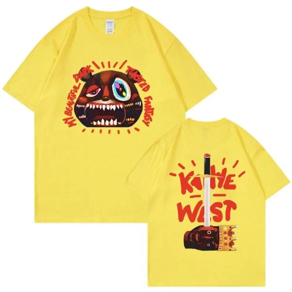 Kanye West Graduation graphic tee oversized hip hop