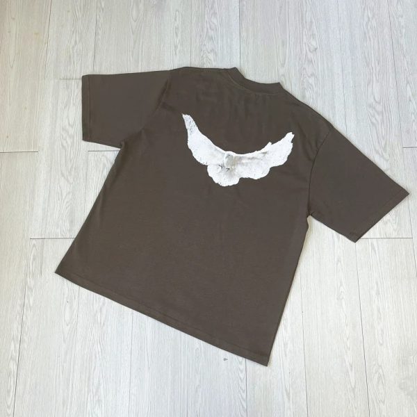 Kanye West DONDA-inspired tee with dove pigeon design