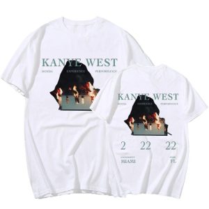 Vintage Kanye West Late Registration oversized tour tee with 3D print