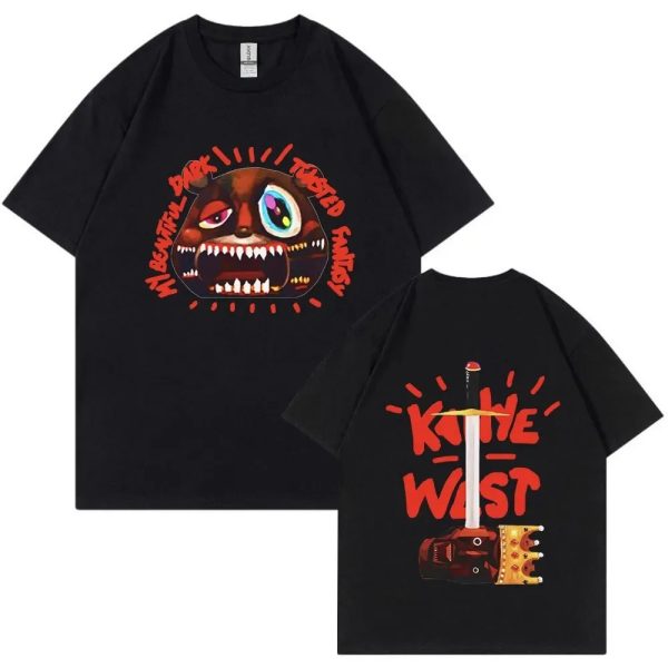 Kanye West Graduation graphic tee oversized hip hop