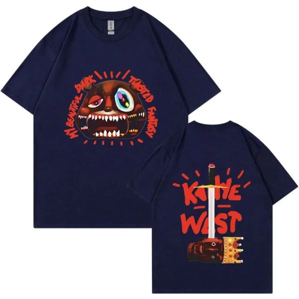 Kanye West Graduation graphic tee oversized hip hop