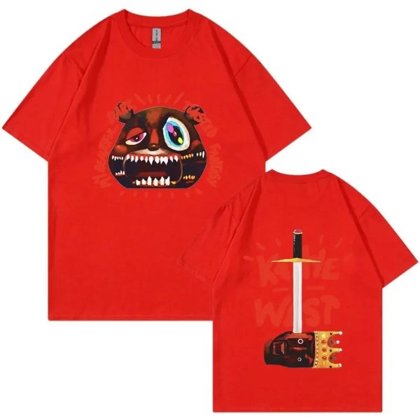 Kanye West Graduation graphic tee oversized hip hop