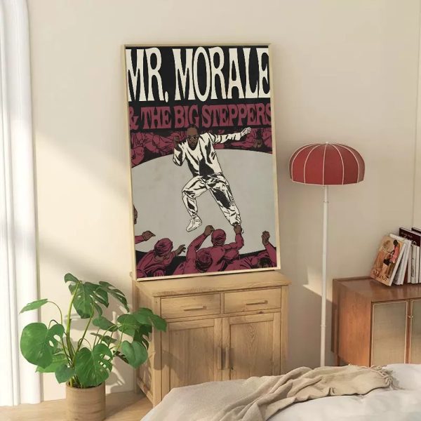 Waterproof Kanye West Movie Poster Stickers for Wall Decor