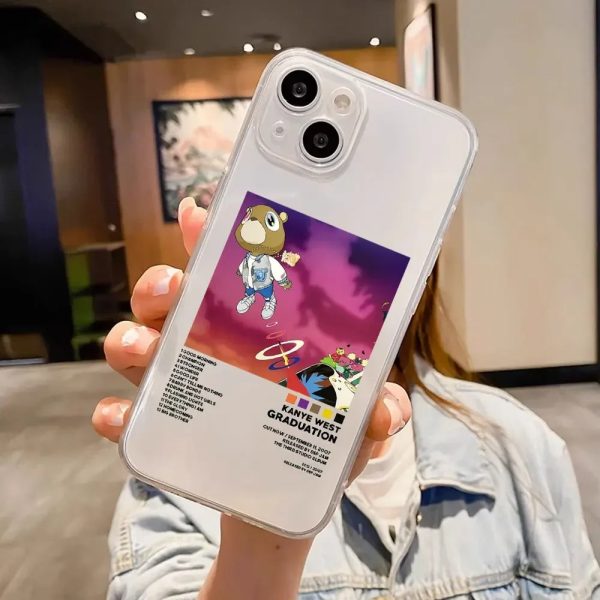Kanye West Samsung phone case clear back cover for A series