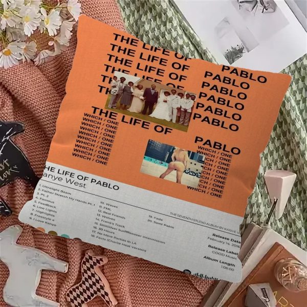 Kanye West decorative pillow case for home decor