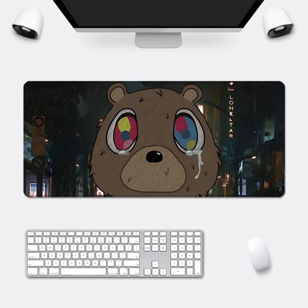 XXL Kanye West Graduation desk mat, high-definition print, non-slip
