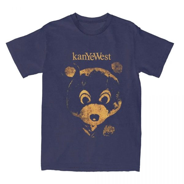 Kanye West College Dropout Bear t-shirt with vintage hip hop graphic