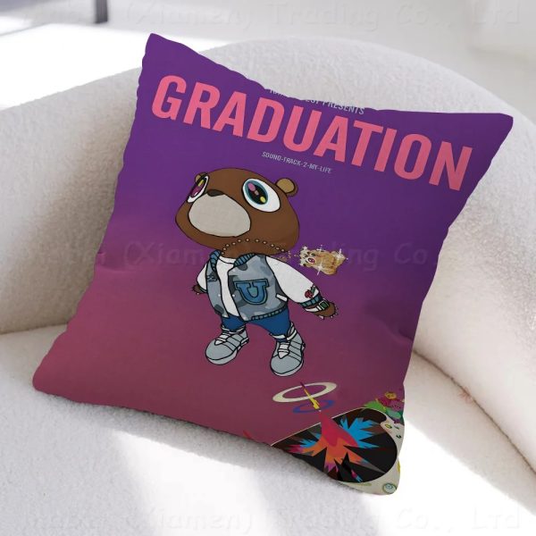 Artistic Kanye West cushion cover for home decoration