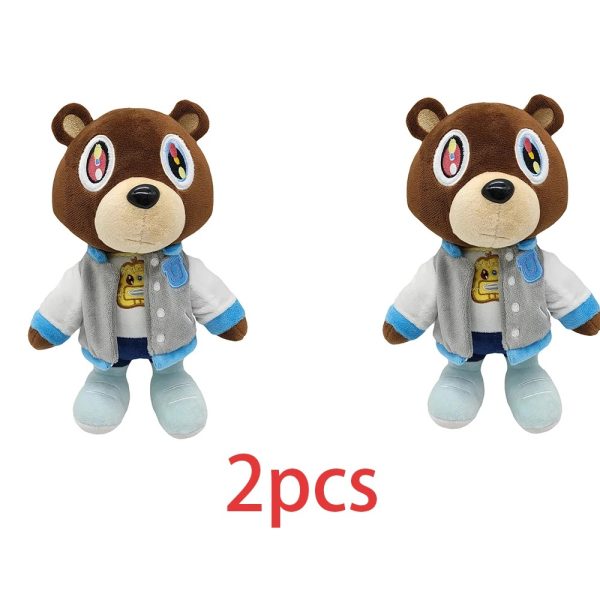 Kanye West Dropout Bear plush toy – soft, kawaii, perfect for room decor and gifts