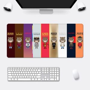 XXL Kanye West Graduation desk mat, high-definition print, non-slip