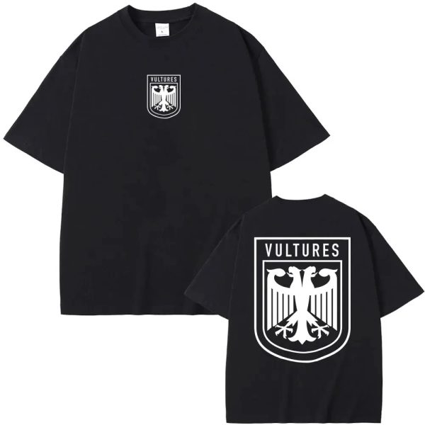 Minimal Kanye West Vultures oversized T-shirt streetwear