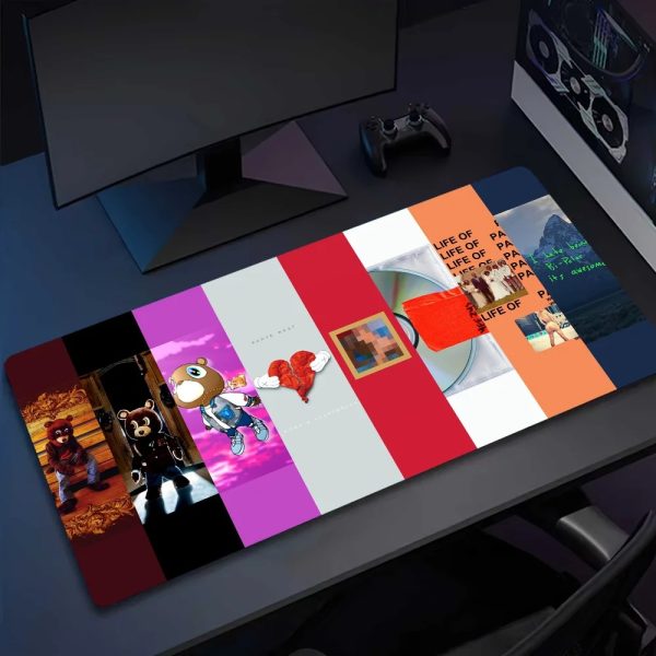 Kanye West mouse pad – large, non-slip, thickened for gaming and office
