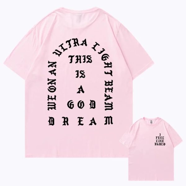 Oversized Kanye West unisex vintage streetwear T-shirt