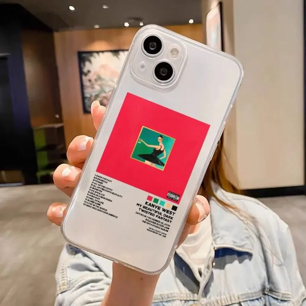 Kanye West Samsung phone case clear back cover for A series