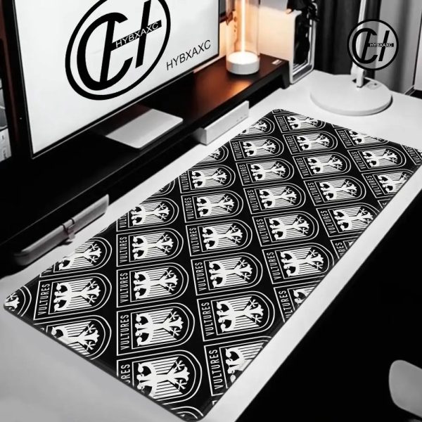 Large Kanye West Vultures 2 mousepad for gaming and office use