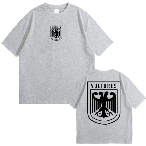 Minimal Kanye West Vultures oversized T-shirt streetwear