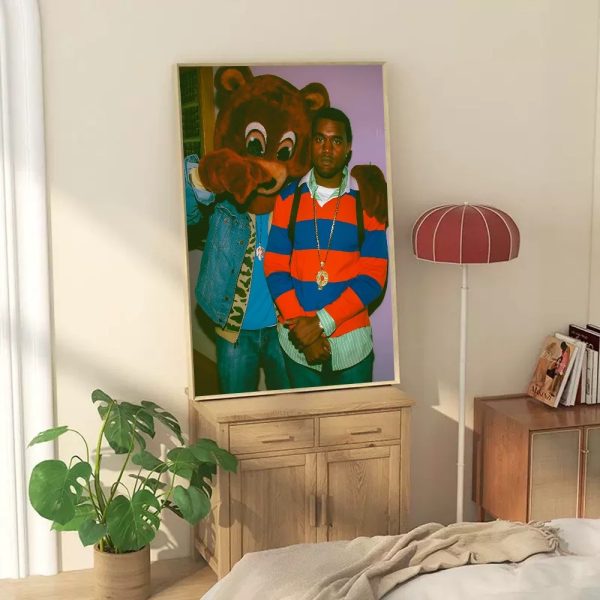 Limited Kanye West movie poster stickers for fans & collectors