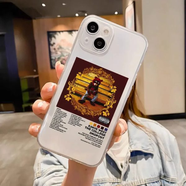 Kanye West Samsung phone case clear back cover for A series