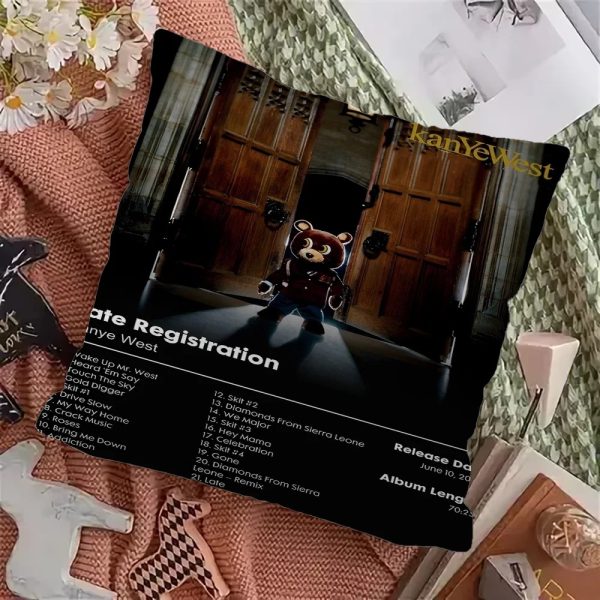 Kanye West decorative pillow case for home decor