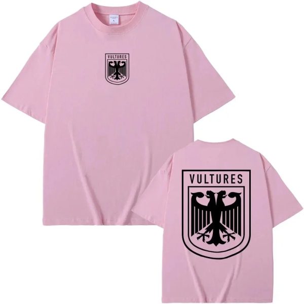 Minimal Kanye West Vultures oversized T-shirt streetwear