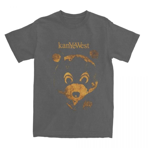 Kanye West College Dropout Bear t-shirt with vintage hip hop graphic