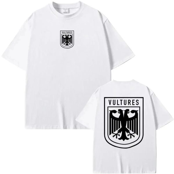 Minimal Kanye West Vultures oversized T-shirt streetwear