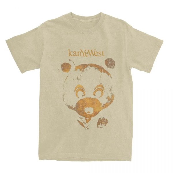 Kanye West College Dropout Bear t-shirt with vintage hip hop graphic