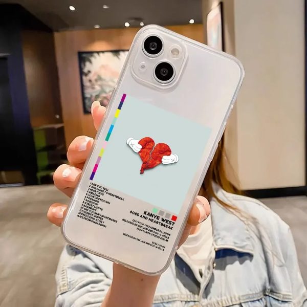 Kanye West Samsung phone case clear back cover for A series