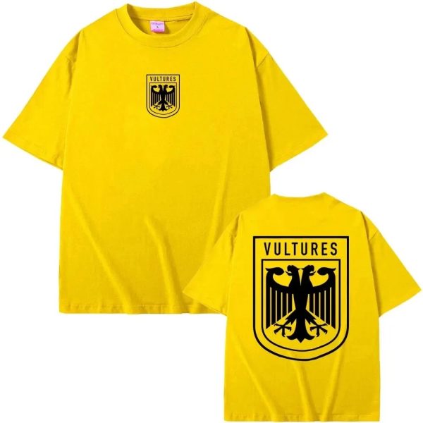 Minimal Kanye West Vultures oversized T-shirt streetwear