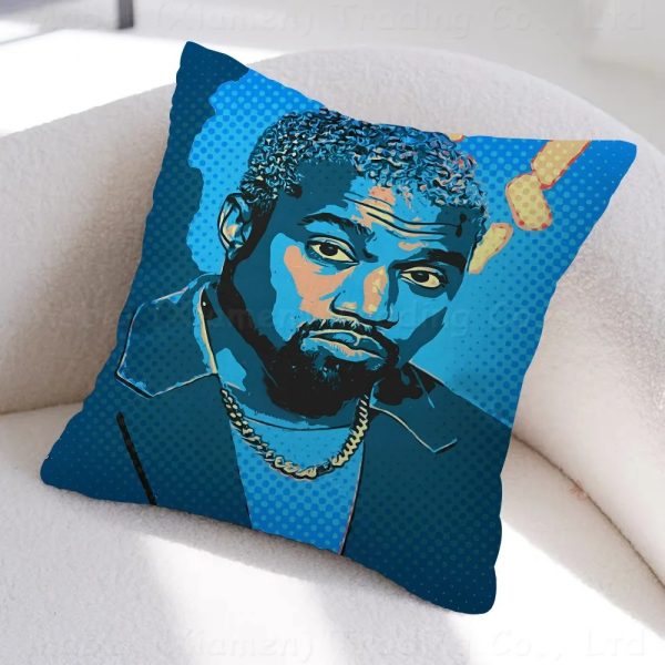 Artistic Kanye West cushion cover for home decoration