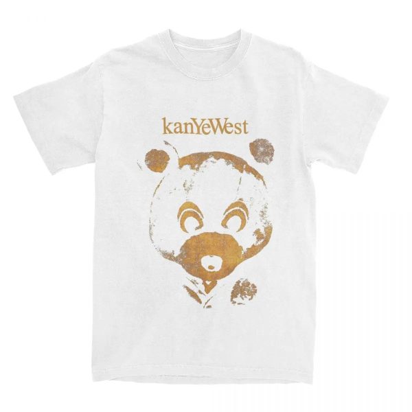 Kanye West College Dropout Bear t-shirt with vintage hip hop graphic